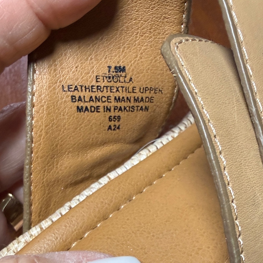 Earth Tan Sandals - Picture 2 of 13